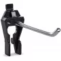 raaco 110723 Single Hook Tool Hook for Perforated Panels, Galvanised Steel, 5 Pieces