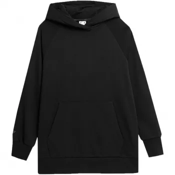 4F Women's Sweatshirt F0955 Jet Black Size M
