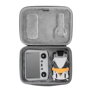 Sunnylife Bag for DJI Mini 3 / Mini 3 Pro – Grey Portable Carry Bag with Custom Compartments