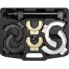YATO YT-2536 MacPherson Strut Spring Compressor Set, 3 Jaw Pairs, 65-212 mm, 1 Tonne