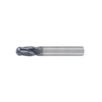 Solid Carbide Corner Radius End Mill 12.0 mm, R6.0, 4 Flutes, 16/73 mm