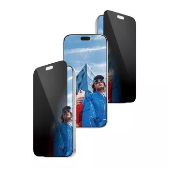 PanzerGlass 2-Way privacy screen protector Ultra-Wide Fit with EasyAligner for Apple iPhone 18 Pro