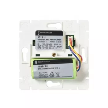 Busch-Jaeger Power Supply with Battery Backup 1519 U (2TKA00004530)