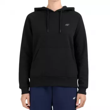 4F Women's Hoodie F2536 Deep Black Size L