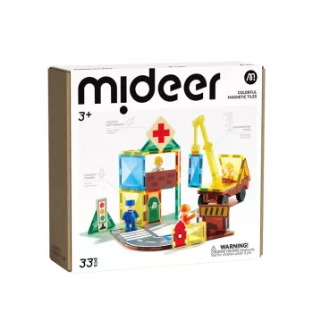 Mideer City Hero Squad MD1641 Magnet Set, 33 Pieces