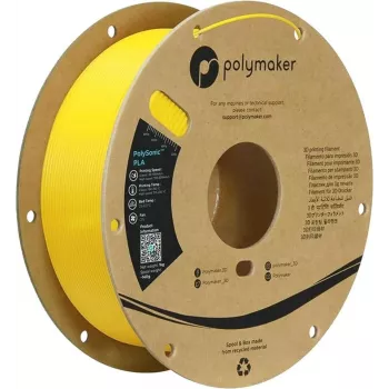 Polymaker PolySonic PLA High-Speed Filament 1.75mm Yellow 1kg (PA12006)