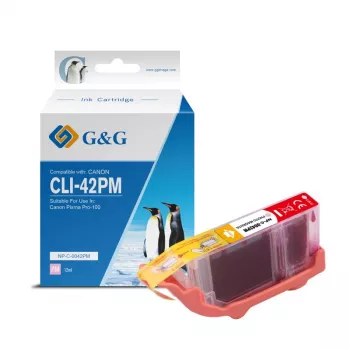 G&G Compatible Ink Cartridge for Canon CLI-42PM Light Magenta (10283)