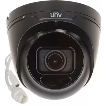 Vandal-Proof IP Camera MOTOZOOM, 4MP, PoE, IP67, IK10, Black