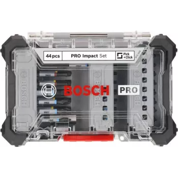 Bosch 2608521U79 34-Piece Drill and Screwdriver Bit Set with Magnetic Universal Holder, X-Line Case