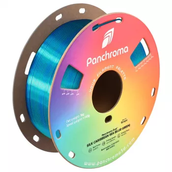 Polymaker Panchroma PLA Dual Silk Caribbean Sea 1.75mm 1kg 3D Printer Filament CA03025