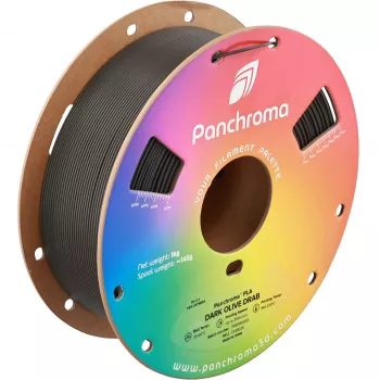 Polymaker Panchroma PLA 3D Printer Filament, 1.75 mm, 1 kg, Dark Olive Drab (CA19026)
