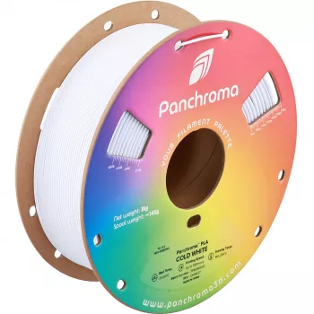 Polymaker Panchroma PLA 1.75mm Cool White 1kg 3D Filament (CA19027)