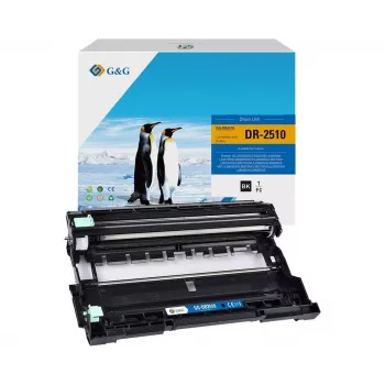 G&G Compatible Drum Unit for Brother DR-2510 (21982) - 12,000 Pages