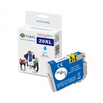 G&G XL Cyan Ink Cartridge for Epson 29XL/T2992/C13T29924012 (14663)