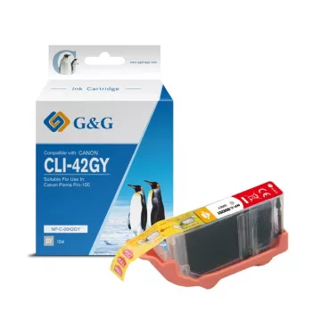 G&G Compatible Canon CLI-42GY Grey Ink Cartridge (10284)