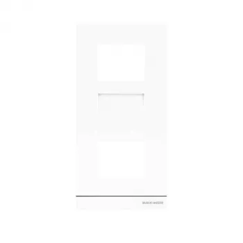 BUSCH-JAEGER BJ 41383CF-W-03 Front Plate Video 1/3 White (2TMA130160W0010)