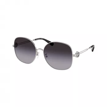 Tory Burch TY6112-32748G Women's Sunglasses, Dark Havana Frame, Brown Gradient Lenses, 56/16/140 mm