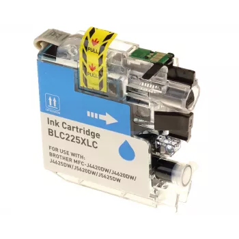 G&G Compatible Brother LC-225XLC Cyan High Yield Ink Cartridge (14536)