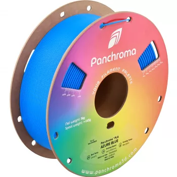 Polymaker Panchroma PLA 3D Printer Filament, 1.75 mm, 1 kg, Azure Blue (CA19024)