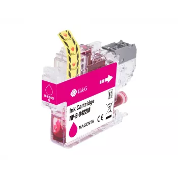 G&G Compatible Ink Cartridge Brother LC422M Magenta (550 Pages) 20582