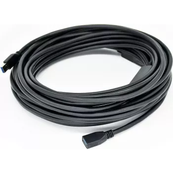 Kramer CA-USB3/AAE-15 USB 3.0 Active Extension Cable, 4.6 m, Black 96-0216015
