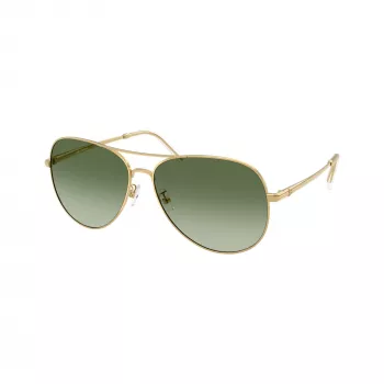 Tory Burch Women's TY6114-33438E Square Sunglasses, Dark Havana Frame, Brown Gradient Lenses, 60mm