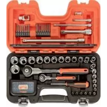 Bahco SW79 79-Piece Impact Socket Set 1/2 inch & 1/4 inch Drive Metric 6-Point