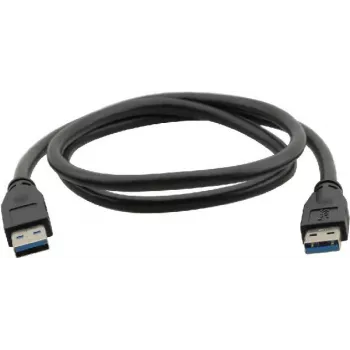 Kramer C-USB3/AA-3 USB 3.0 Cable, Type-A Plug to Type-A Plug, 0.9 m, Blue 96-0230003