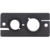 Kramer WCP-21 Wall Plate Insert - Cable Feedthrough - White (85-0003199)