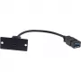 Kramer Electronics WU-CA(B) USB-C Pass-Through Insert, Black 80-00026499