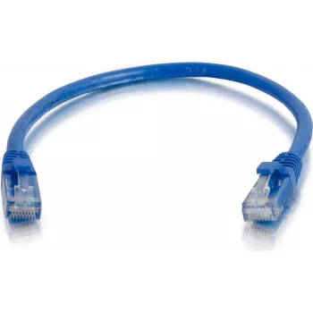 C2G 1m Blue Cat6 Snagless UTP PVC Ethernet Patch Cable 83386