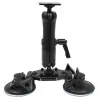 Brodit Dual Suction Cup Mount with AMPS Base Plate, 3 kg Load Capacity 217124