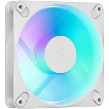 Fractal Design Dynamic 3-12 Reverse RGB White Case Fan, 120mm, PWM, ARGB, Reverse Blade FD-F-DR3-1205