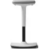 DAUPHIN Trendoffice to-swift Upholstered Swivel Chair, White Polyester Fibre, White Plastic Frame 9299KVWFWKVWS73GSR10UGS165031