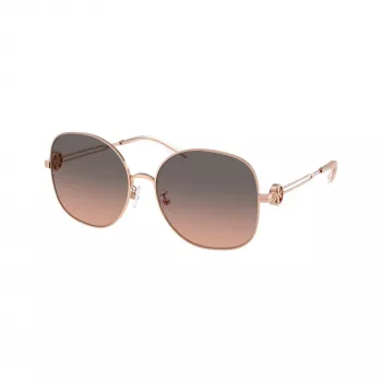 Tory Burch TY6112-3358G9 Women's Sunglasses, Havana Frame, Brown Gradient Lenses, 56mm
