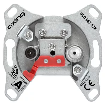 AXING BSD 967-17X Multimedia Loop-Through Outlet 17 dB 5-1800 MHz DOCSIS 3.1/4.0