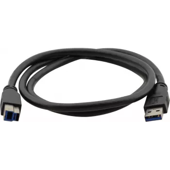 Kramer C-USB3/AB-6 USB 3.0 Cable, USB-A Plug to USB-B Plug, 1.83 m, Blue 96-0235006