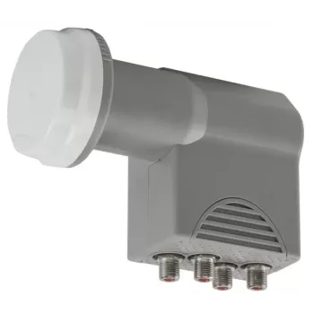 AXING SCO411 Quad LNB (SCO00411) - 4-Output Universal LNB for Satellite Reception