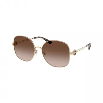 Tory Burch TY6112-334613 Women's Sunglasses Butterfly Dark Havana Brown Gradient 56/16/140 mm