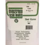 Evergreen Polystyrene Sheet 300 mm x 150 mm x 1.00 mm, 2-Pack, White 9040