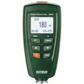 EXTECH CG204 Coating Thickness Gauge for Ferromagnetic and Non-Ferromagnetic Metals
