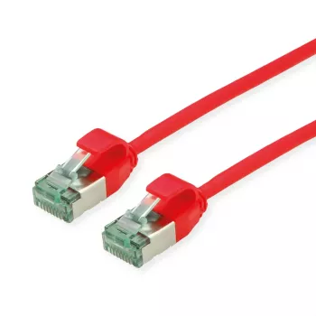 ROLINE RM U/FTP Patch Cable Cat.6A Class EA Slim Red 5m 21.45.3317