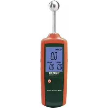 EXTECH MO257 Pinless Moisture Meter for Non-Destructive Measurement, 0.0 to 99.9%