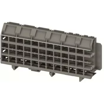 ABB ZLS926 Auxiliary Socket for 6 PLE Modules, Grey 2CCA183635R0001