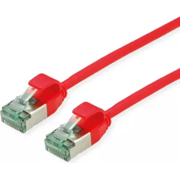 ROLINE RM U/FTP Patch Cable Cat.6A/Class EA Slim Red 0.15m 21.45.3310
