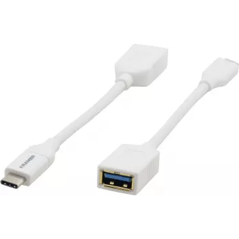 Kramer Electronics ADC-USB31/CAE USB 3.2 Gen 1 Cable, USB-C to USB-A, White, 0.91 m 99-97210005