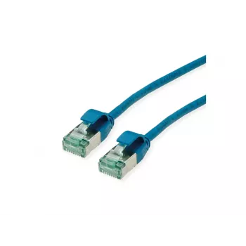 ROLINE RM U/FTP Patch Cable Cat.6A/Class EA SLIM Blue 5m - FTP (21.45.3347)