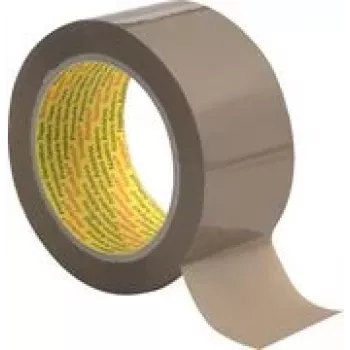 Scotch Packaging Tape 3739 Brown 50 mm x 66 m, 0.056 mm, High Performance Adhesive Tape, Quiet Unwinding, Acrylic Adhesive 3739B506