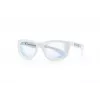 SHADEZ Blue Light White Teeny Children's Blue Light Filter Glasses, 7-16 Years