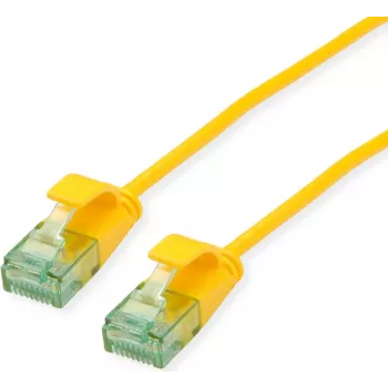 ROLINE RM UTP Patch Cable Cat.6A/Class EA SLIM Yellow 3m - UTP 21.45.3426